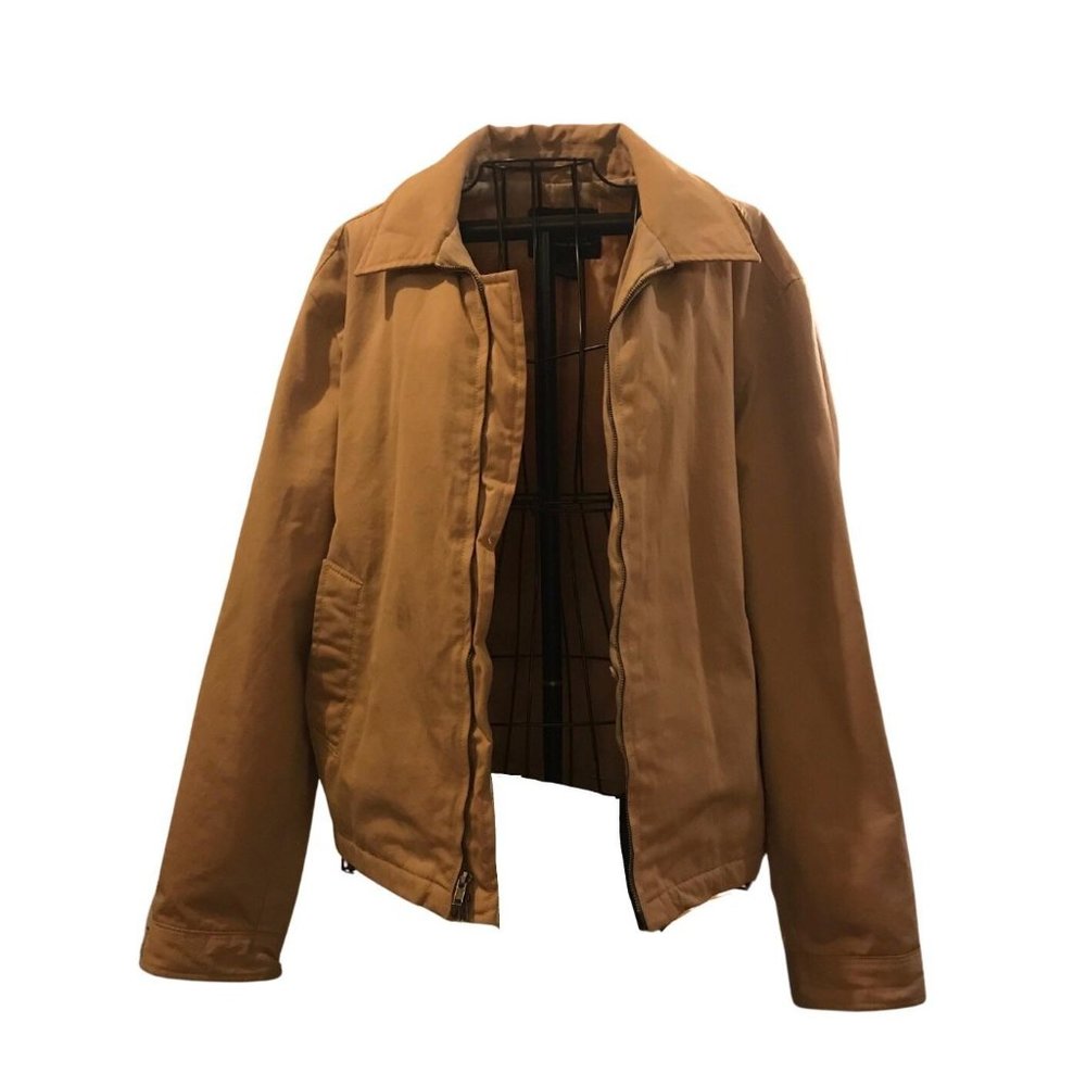 Steve & Barry's Men’s Tan Polyester Coat